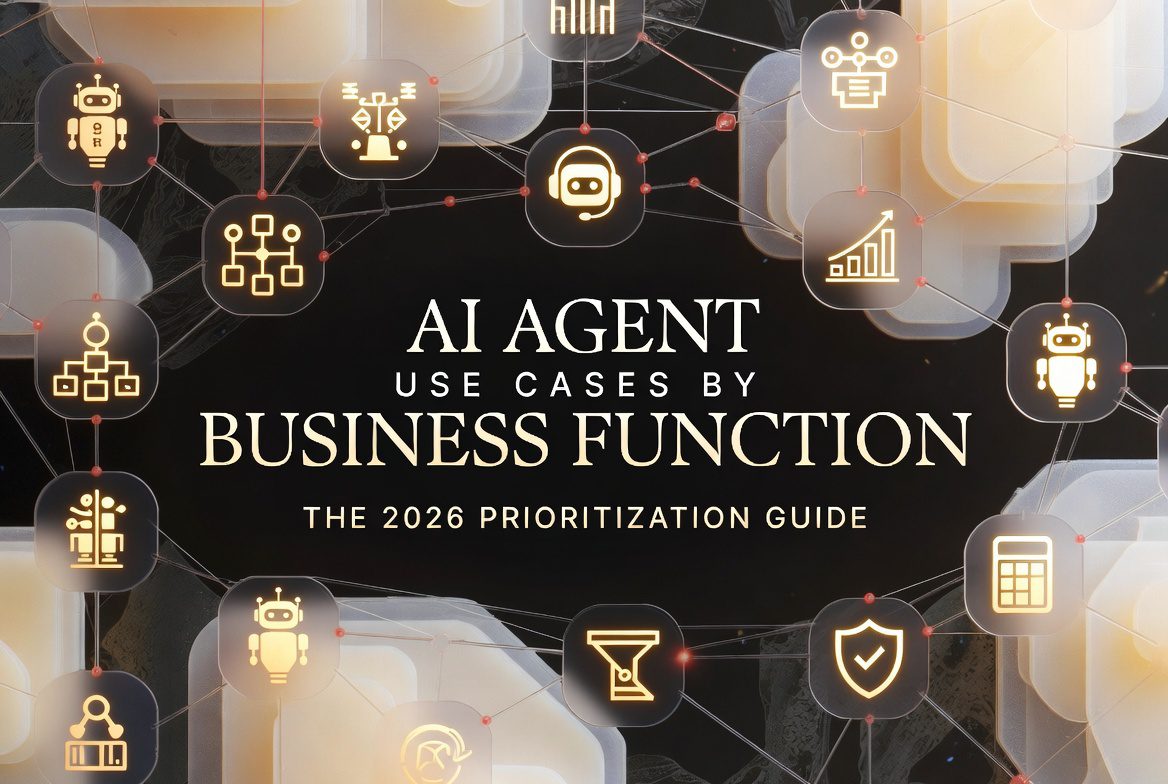 AI Agent Use Cases by Business Function:The 2026 Prioritization Guide