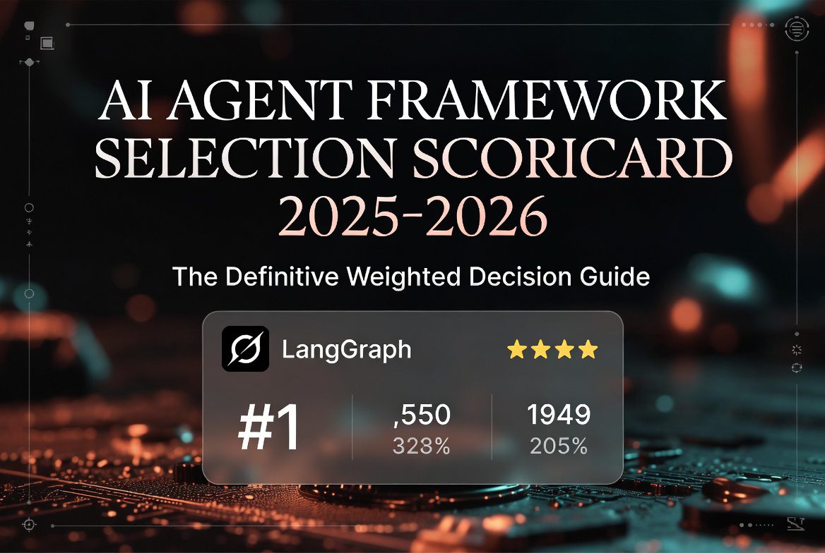 AI Agent Framework Selection Scorecard